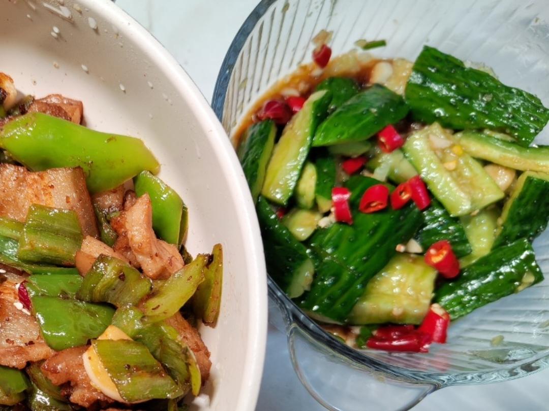 赞不绝口拍黄瓜🥒