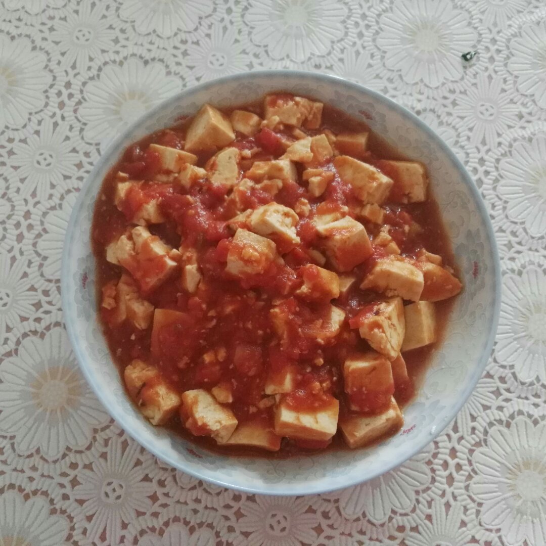 番茄豆腐
