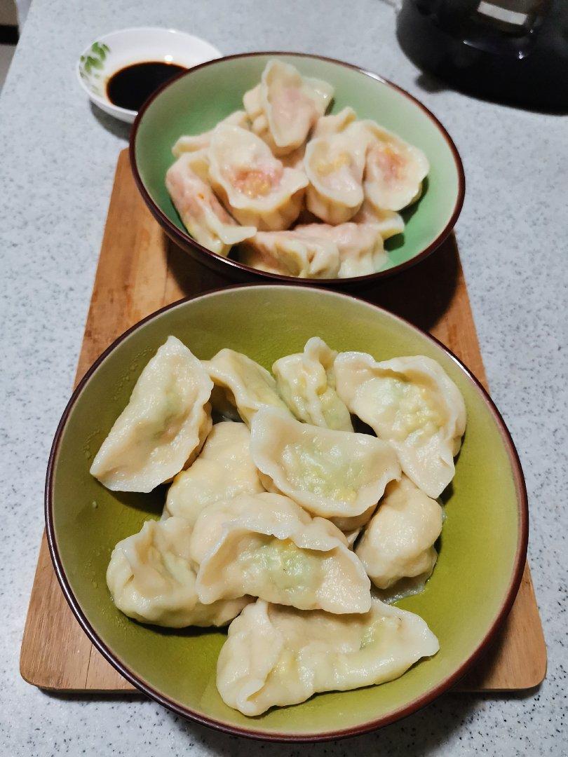 西葫芦鸡蛋馅儿饺子(内有柳叶饺子手法视频)