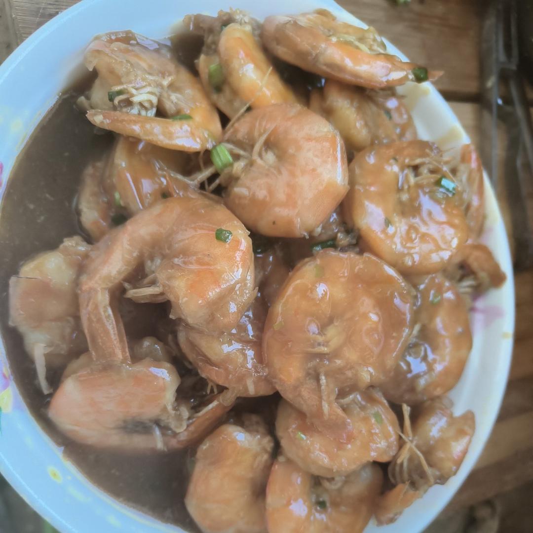十分钟做好吃的红烧大虾