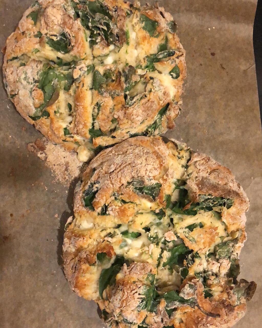 菠菜南瓜奶酪丹波面包丨健康·烘焙