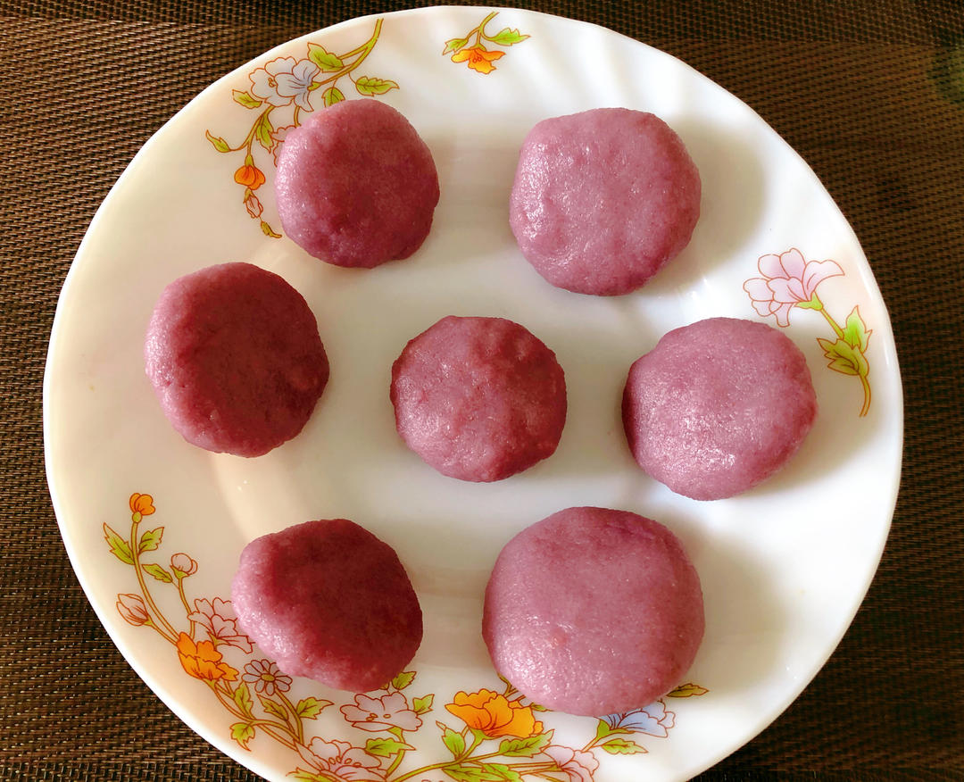 紫薯松糕