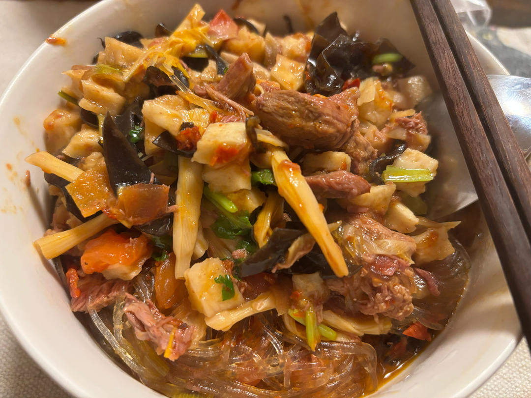 陕西小炒泡馍家庭版