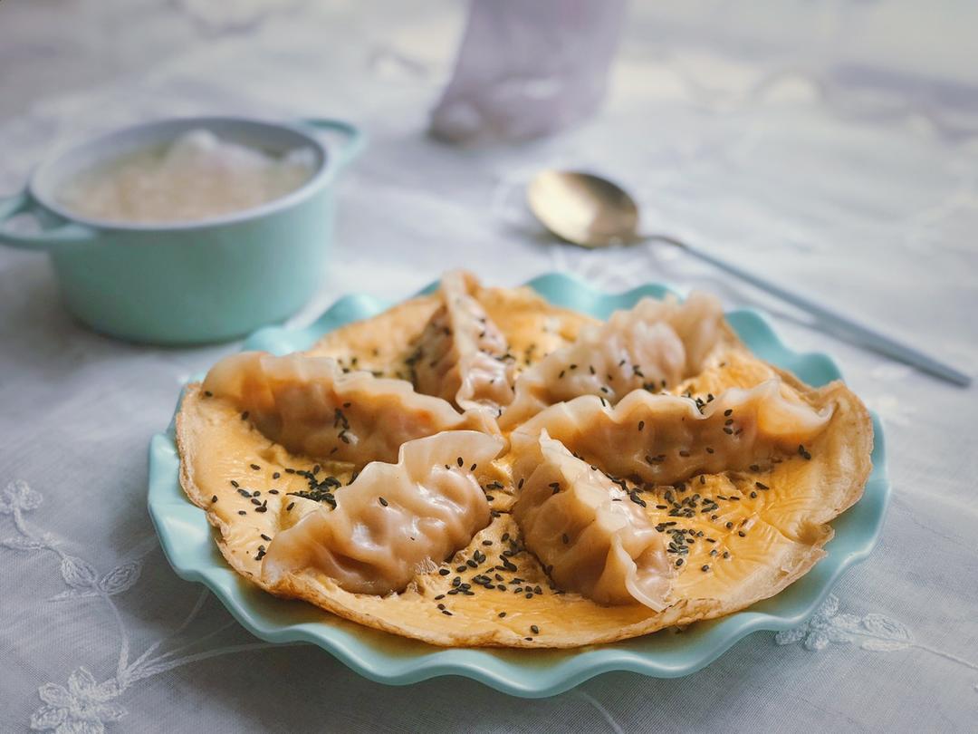 懒人快手抱蛋煎饺