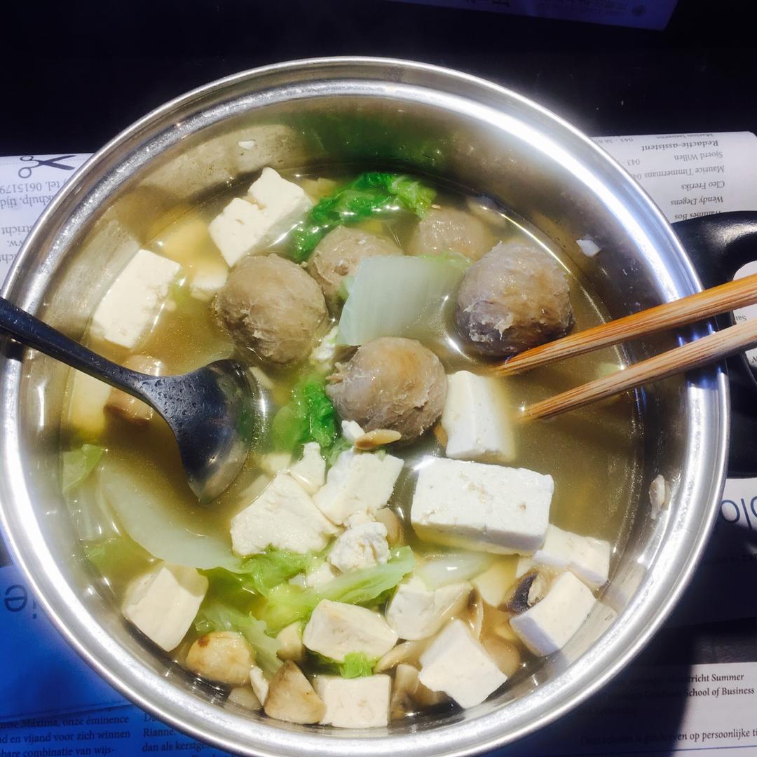 砂锅白菜豆腐