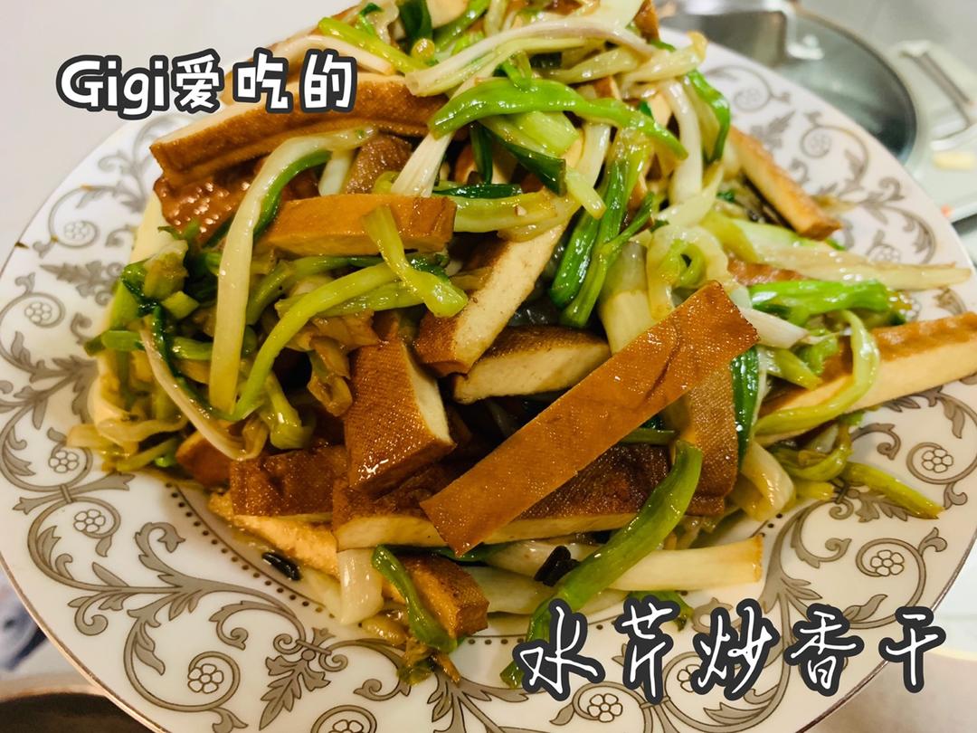芹菜炒香干