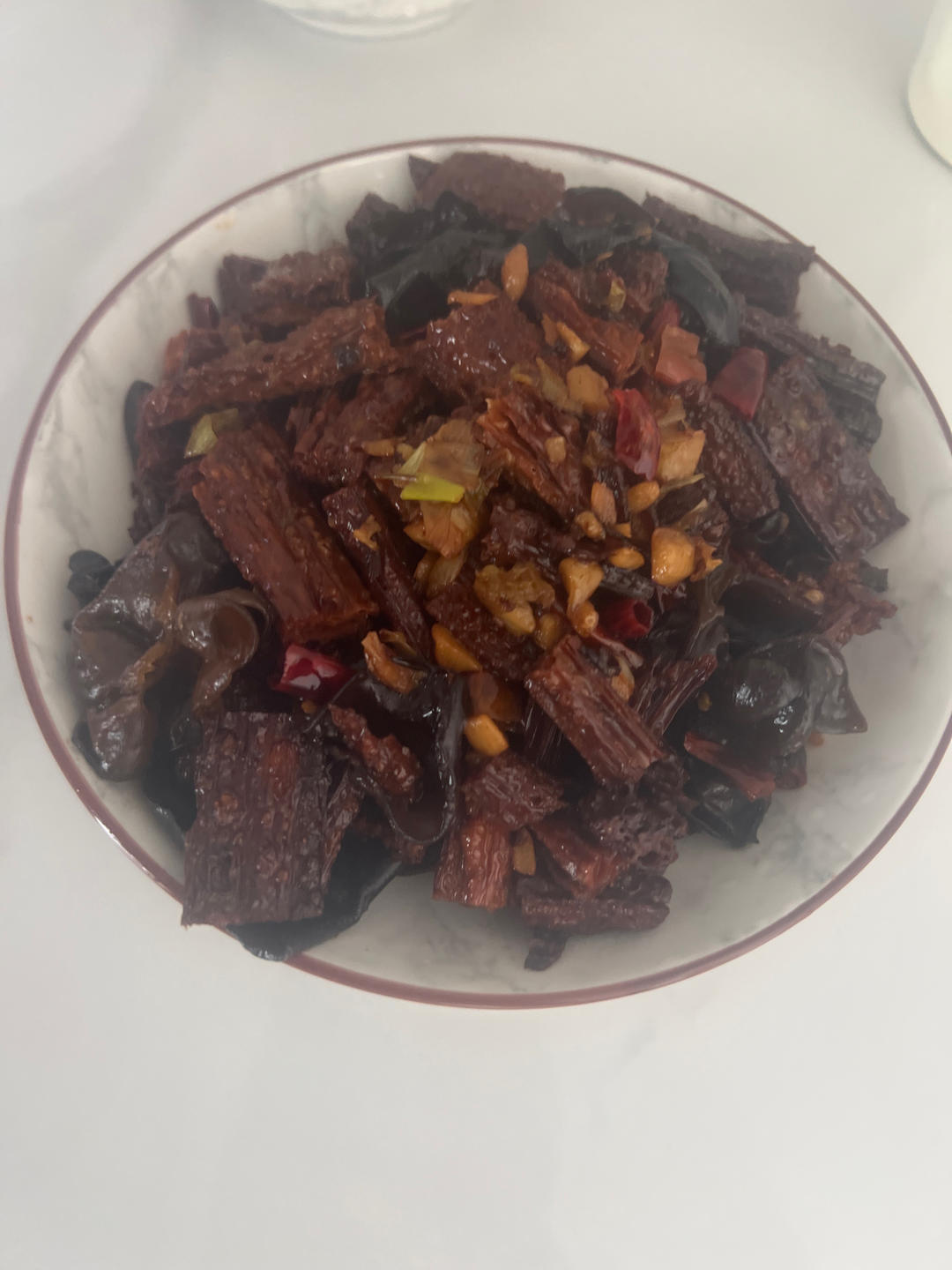 红烧腐竹