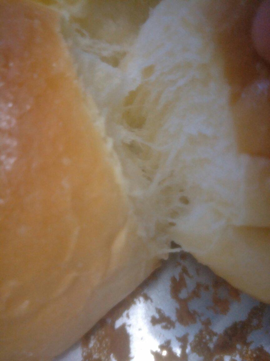 拉丝超棒的‖奶香小餐包