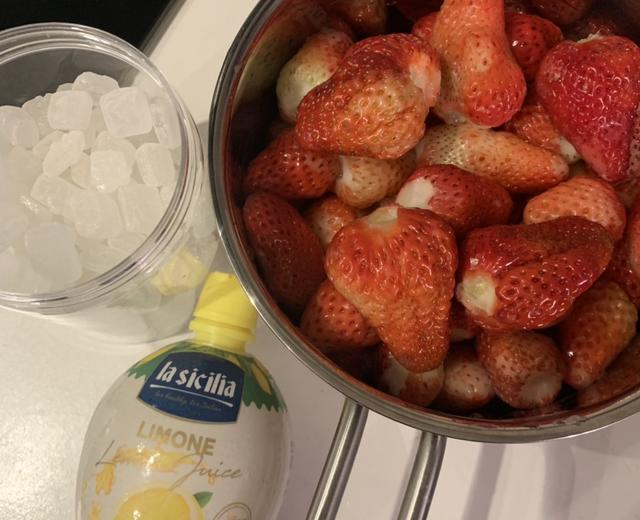 吃不够的草莓🍓酱的做法