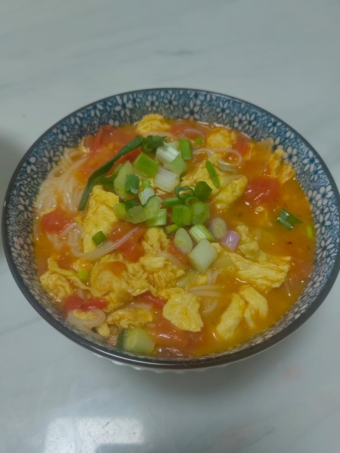 汤都要喝光的西红柿鸡蛋面