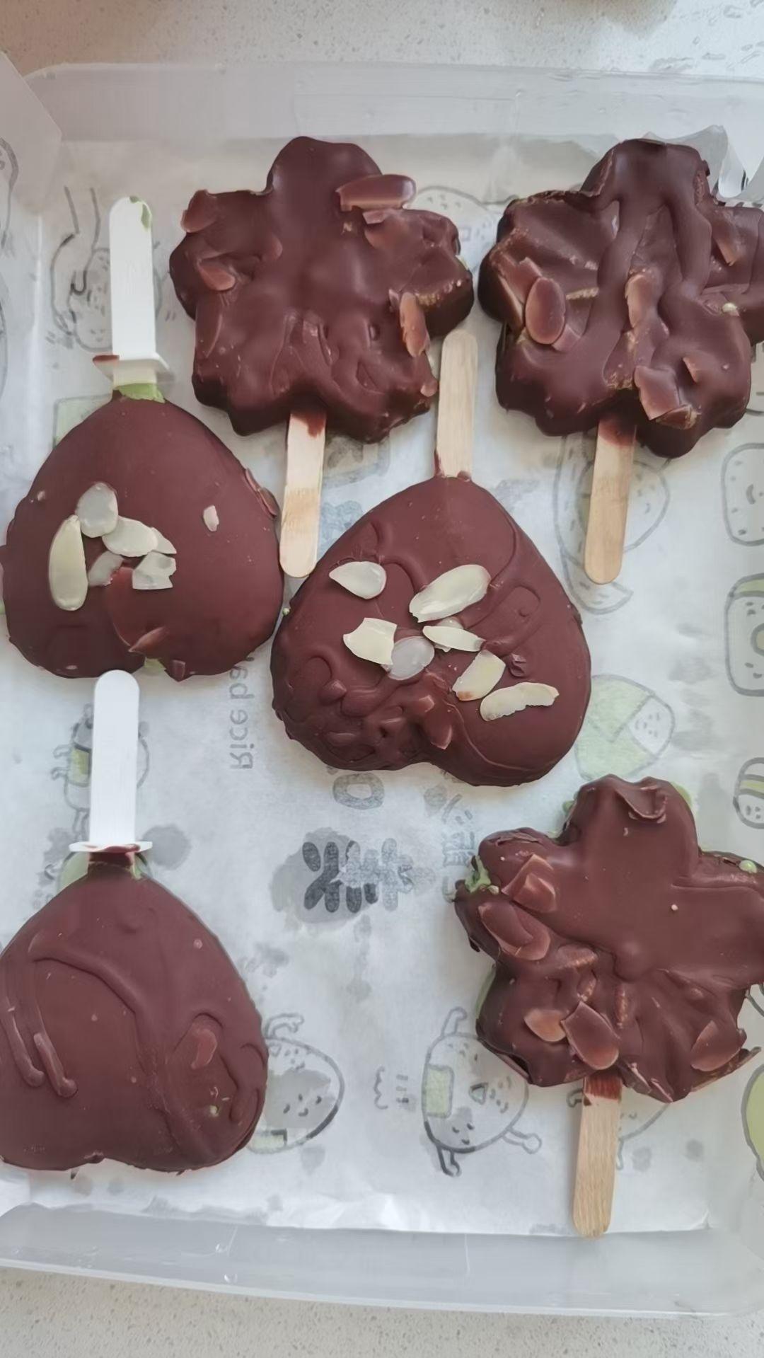 自制梦龙抹茶雪糕