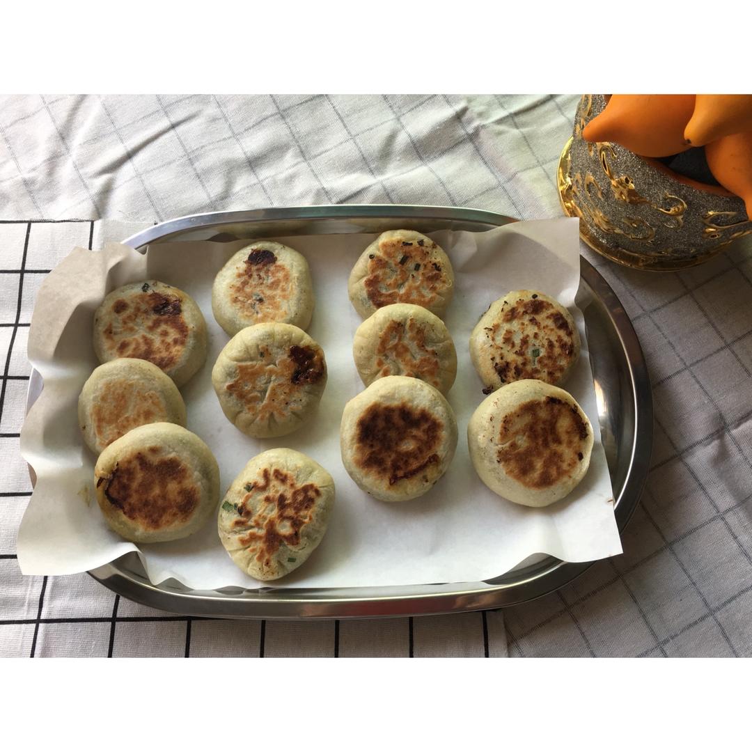 薄皮韭菜饼