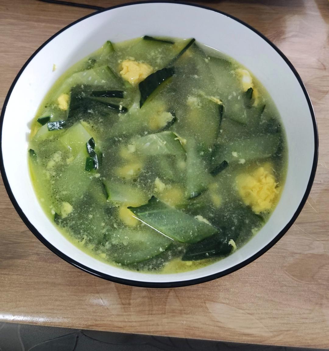 黄瓜鸡蛋汤