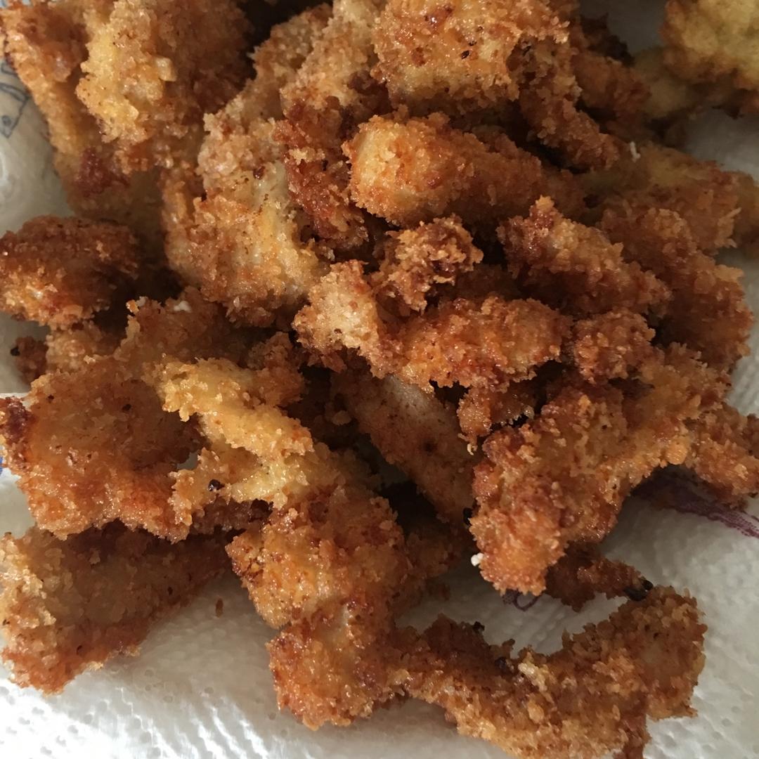 无油健康香酥鸡柳
