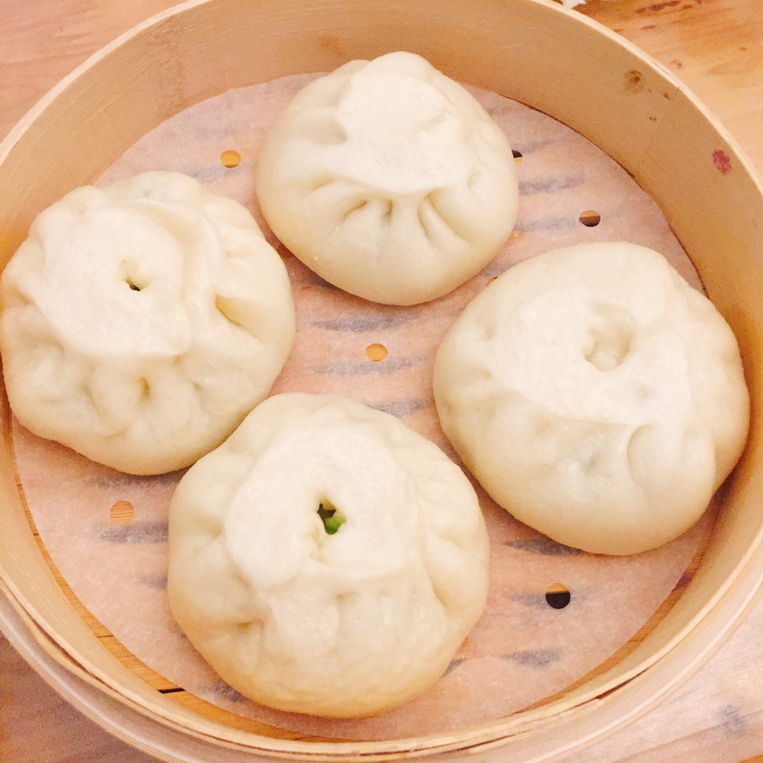 节省一半时间的大包子（另付翠绿菜包子，肉包子，腹黑包子食谱）