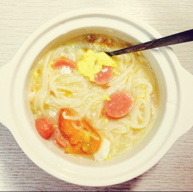 番茄鸡蛋汤面