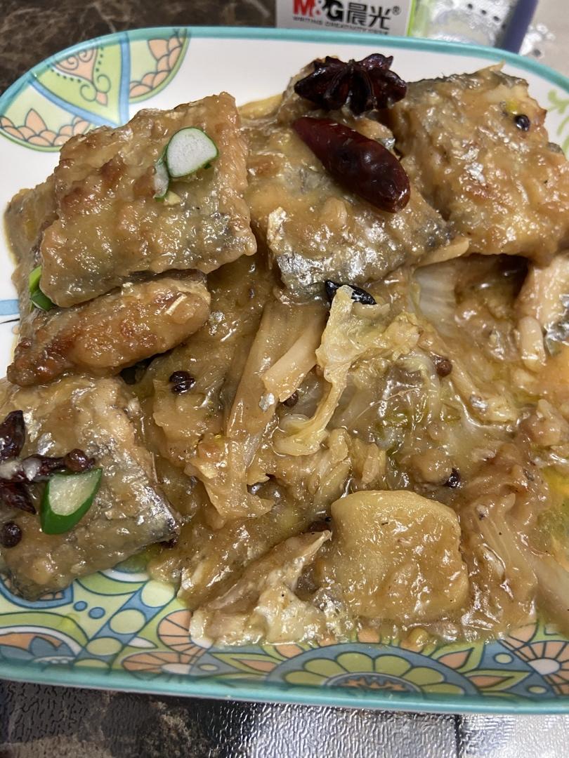 刀鱼扒白菜