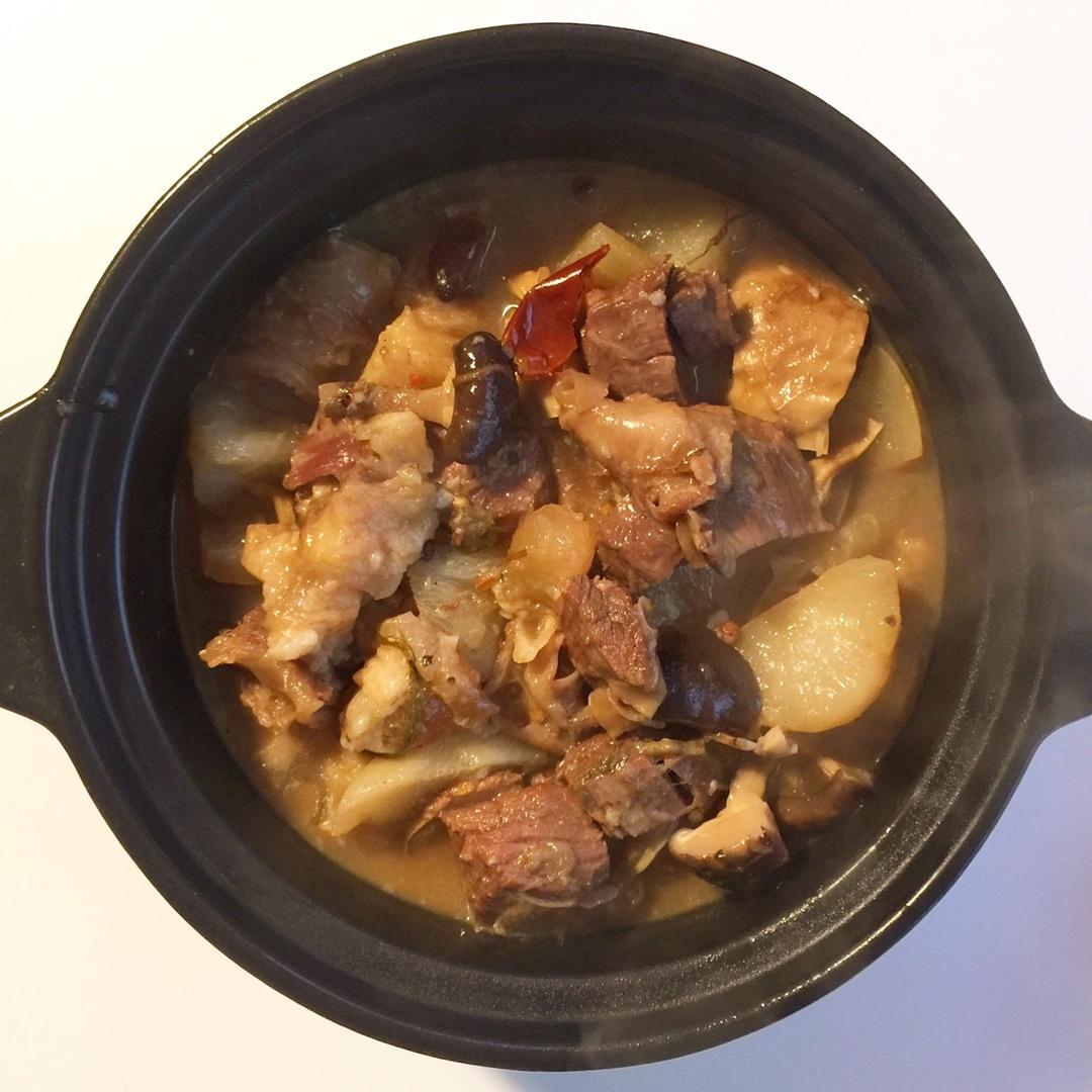 萝卜炖牛腩