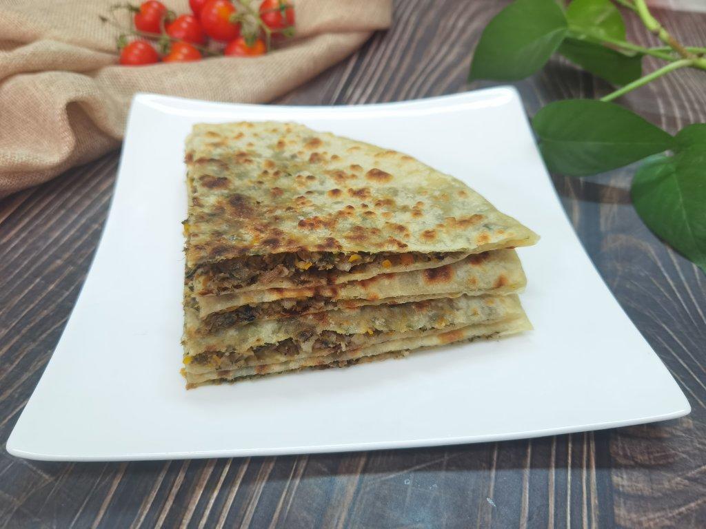 美丽心情psd做的神仙居咸菜猪肉麦饼