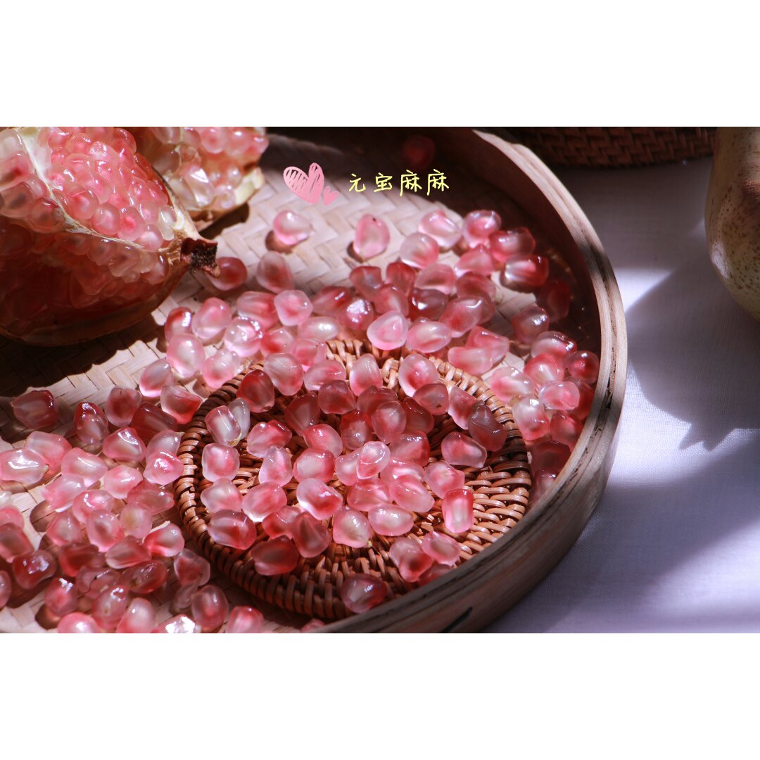 羽萱妈妈的剥石榴方法