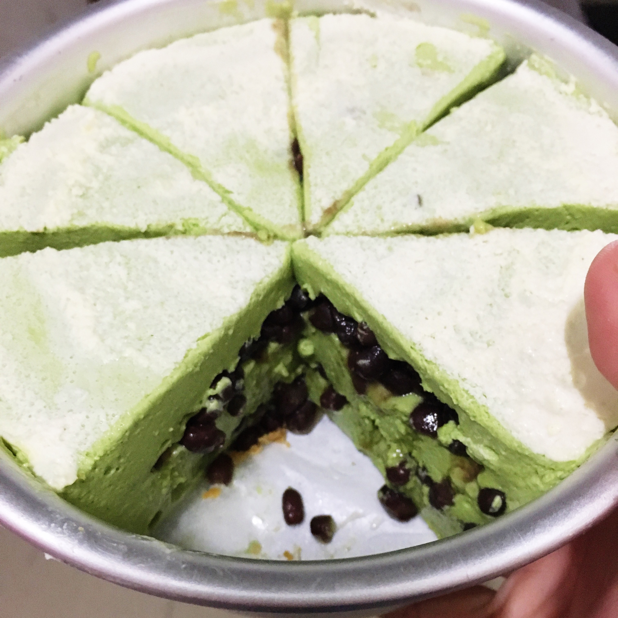 抹茶冻芝士蛋糕