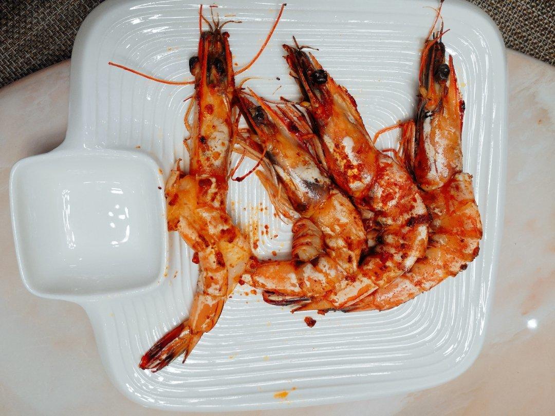 黄油煎虾