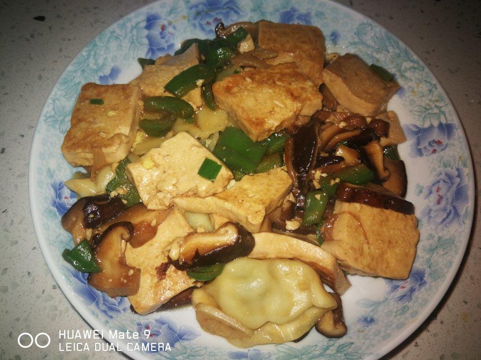 香菇烧豆腐「素」