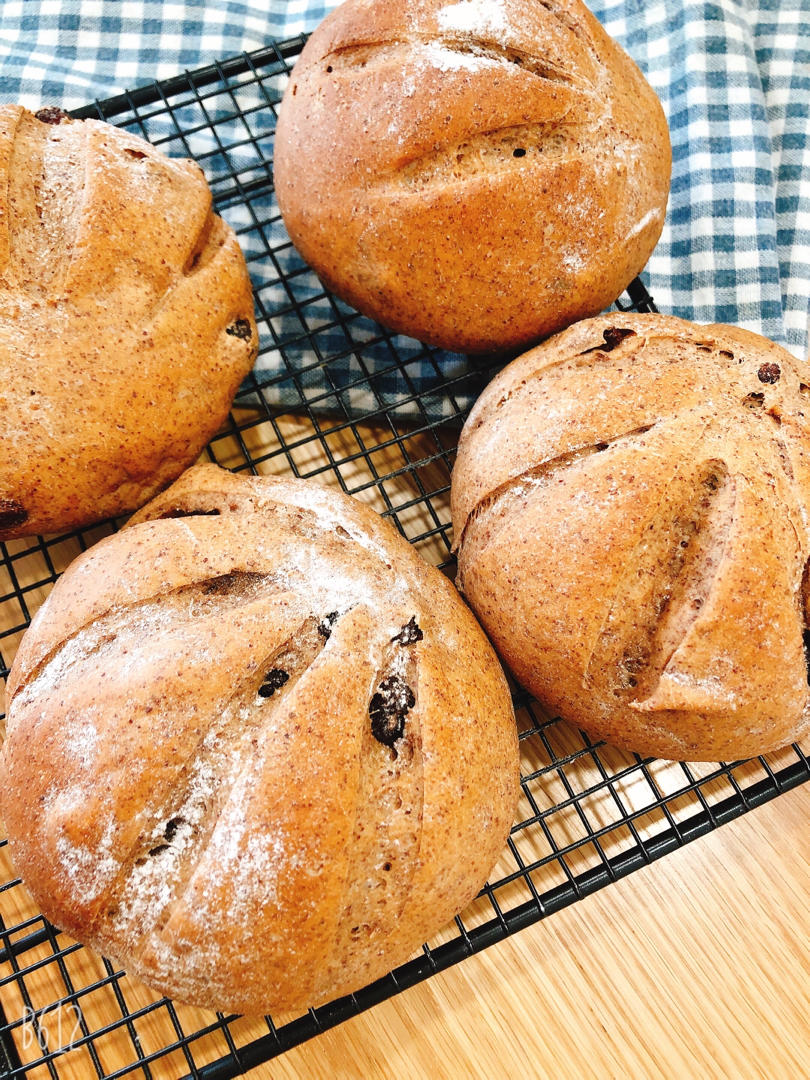 红茶葡萄干（仿原麦山丘/汤种）Earl Grey flavored bread filled with raisins
