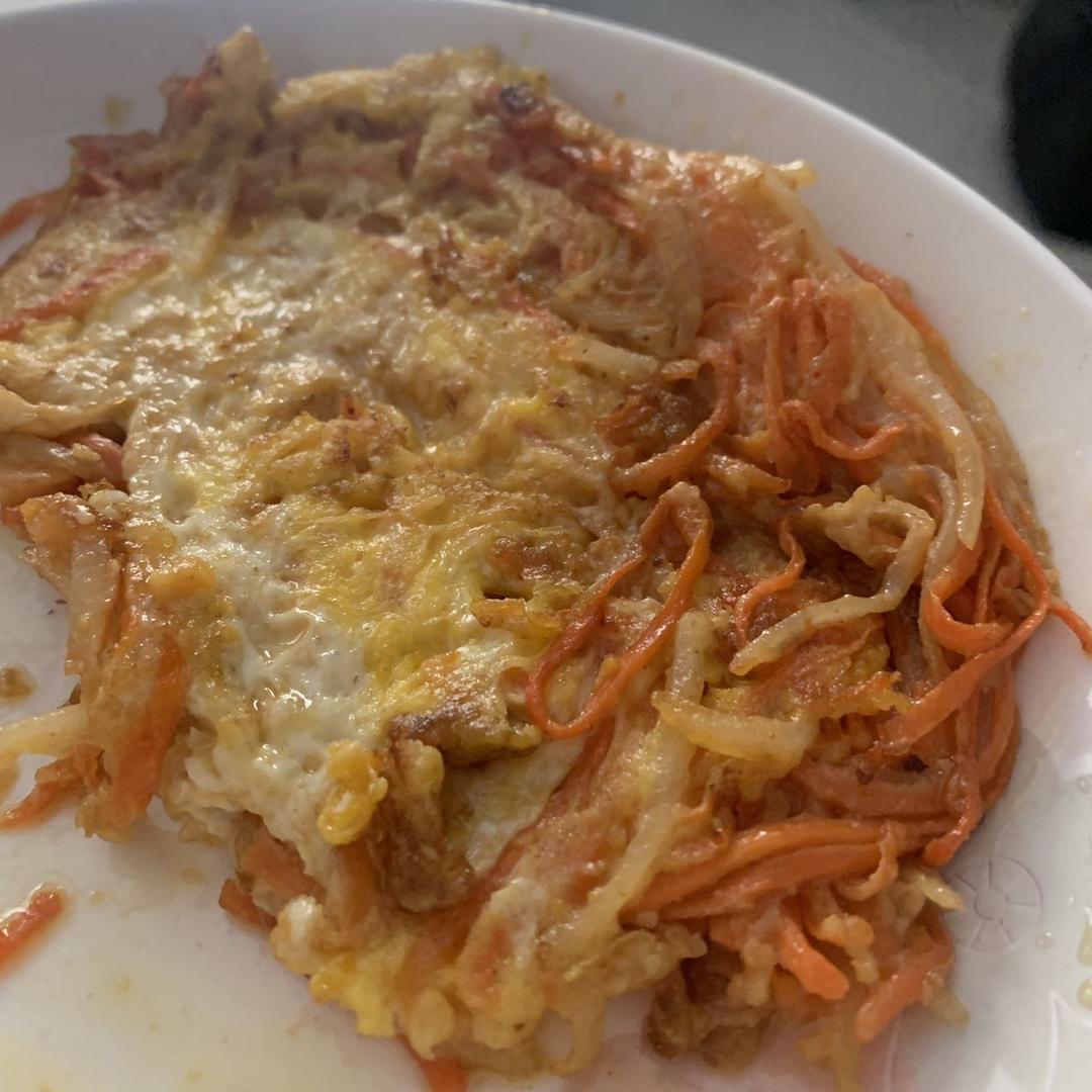 小吃糕点-蔬菜鸡蛋饼