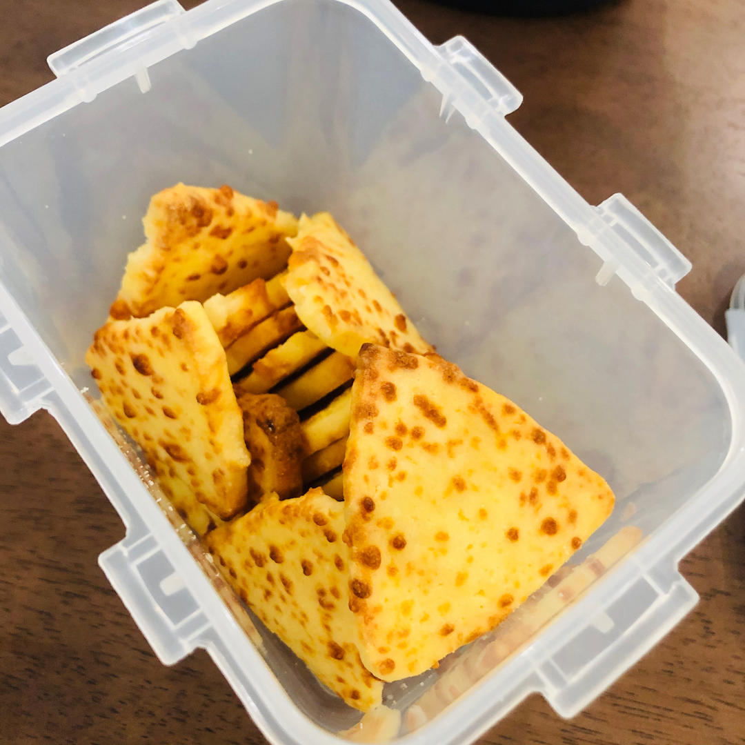 免打发❗️零失败❗️黄金芝士咸味饼干❗️