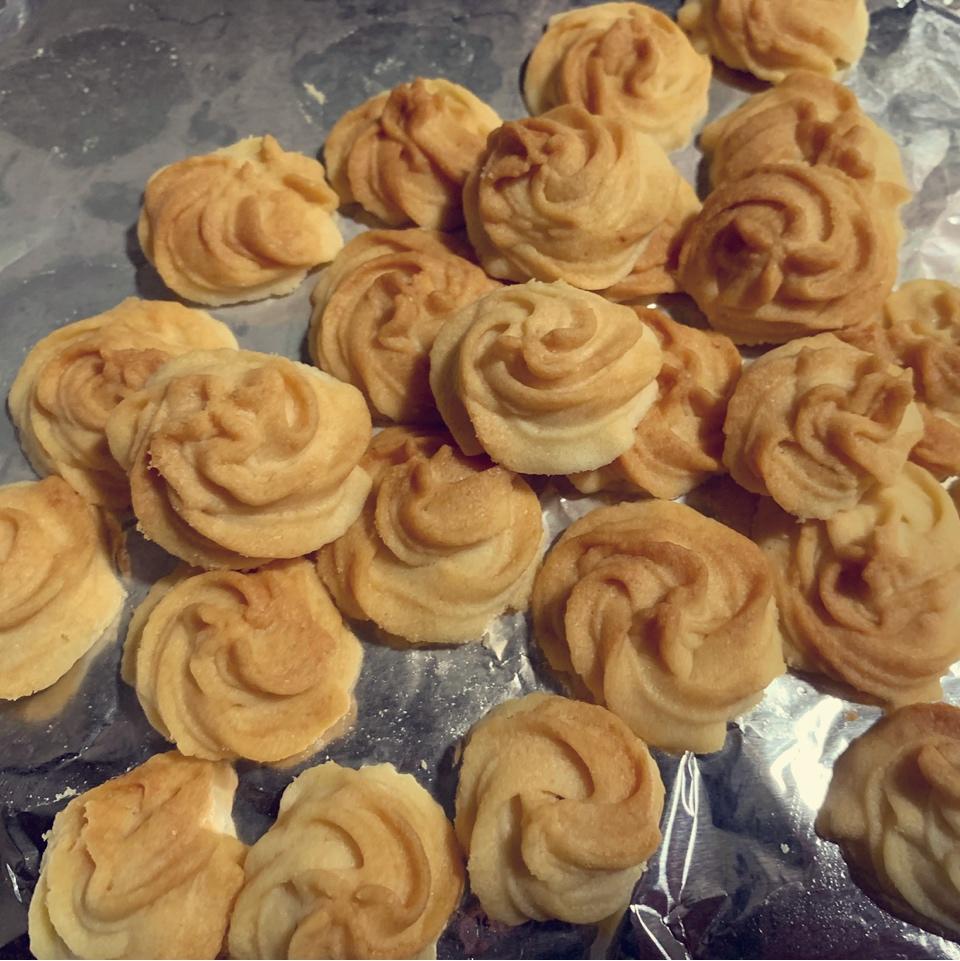 零失败花纹超级立体的黄油曲奇