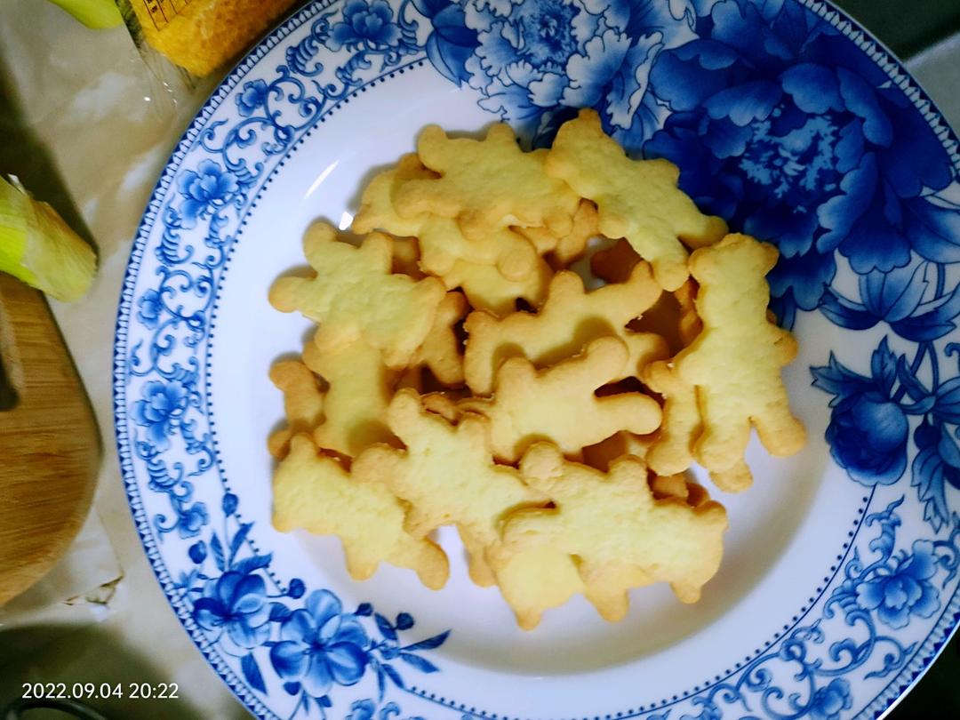 卡通黄油饼干