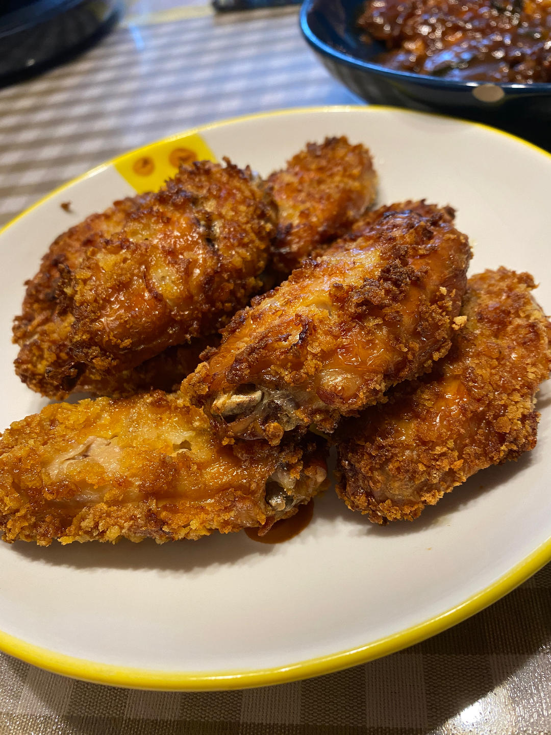 无油炸鸡翅「空气炸锅」