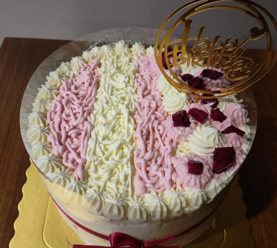 《Tinrry+》草莓奶油蛋糕（8寸配方）