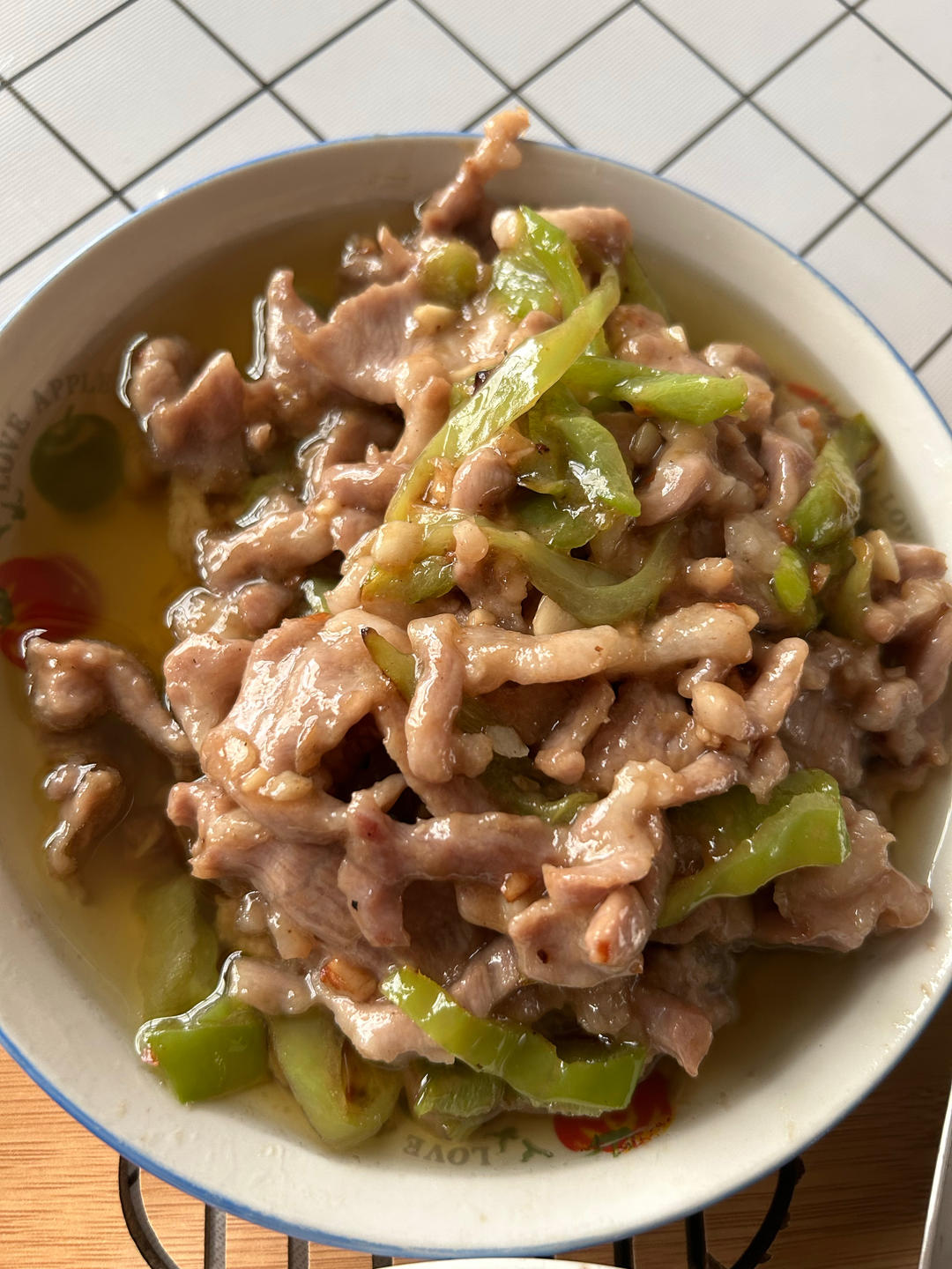 ‼️好吃到舔盘的青椒肉丝盖浇饭