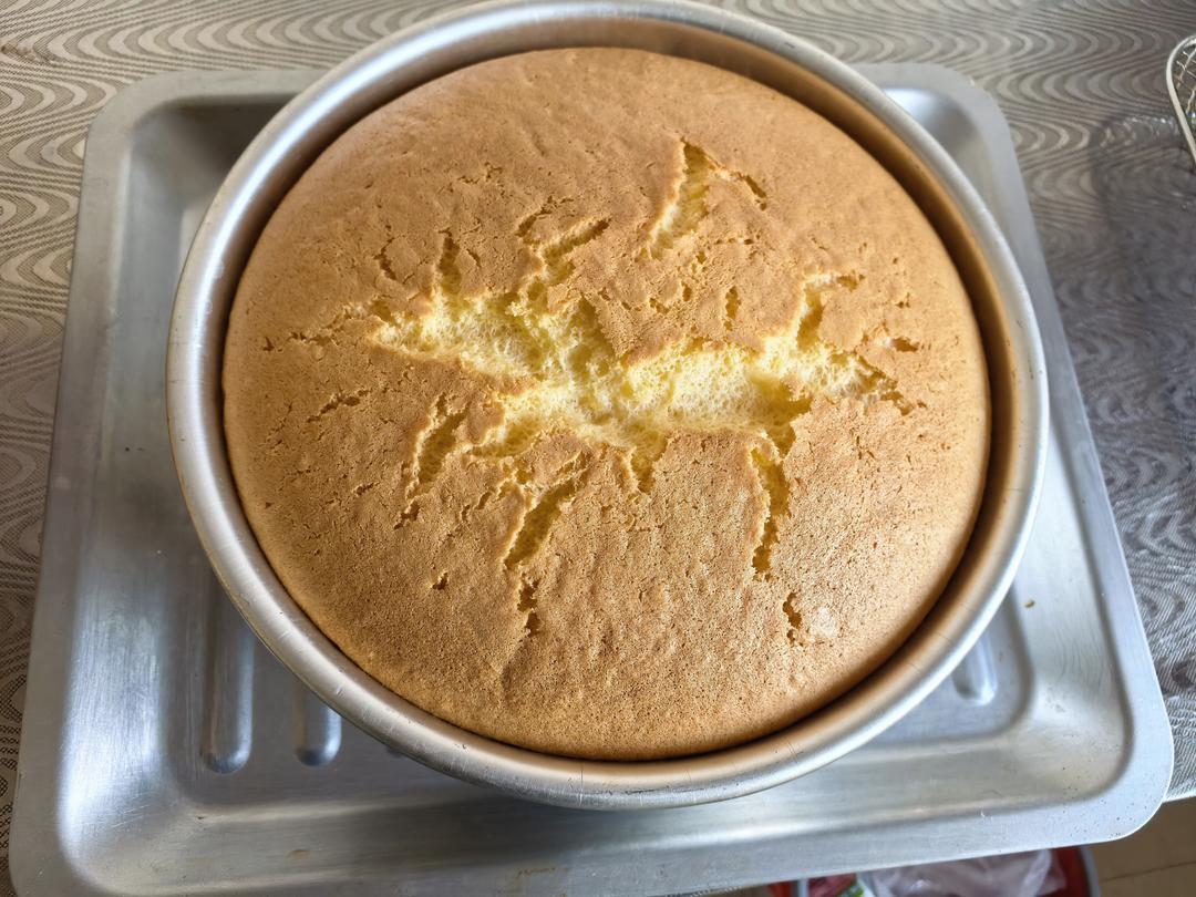 超柔软6寸戚风蛋糕(附8寸配方)零失败 超详细‼️含操作视频