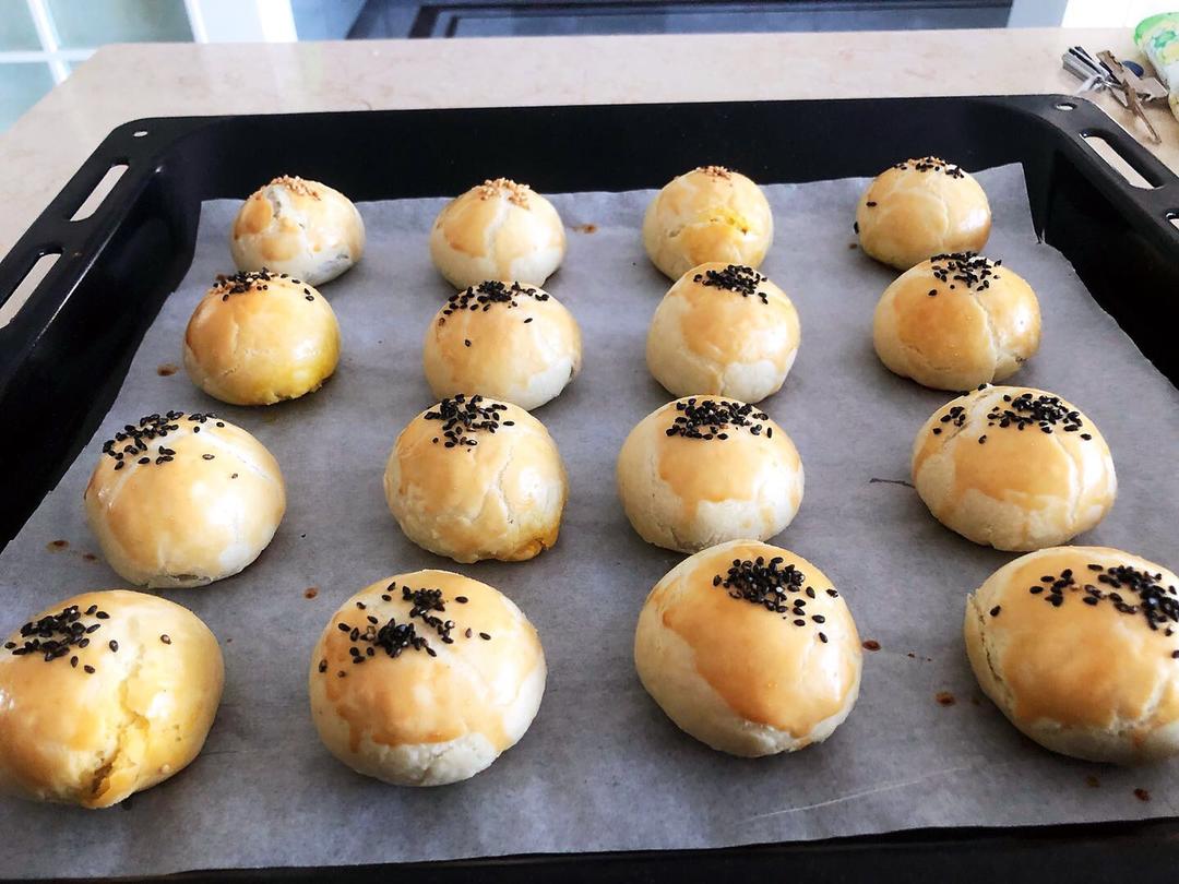 蛋黄酥，只需松弛一次的做法，适合新手