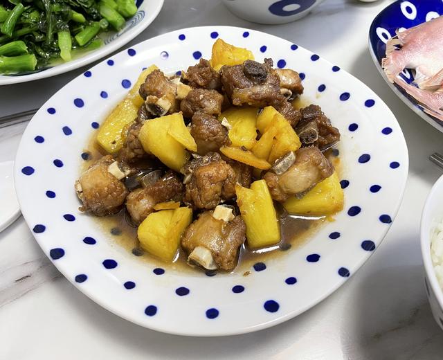 酸甜菠萝排骨的做法