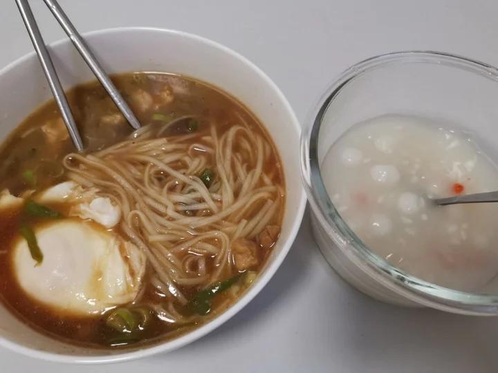 青椒肉丝面