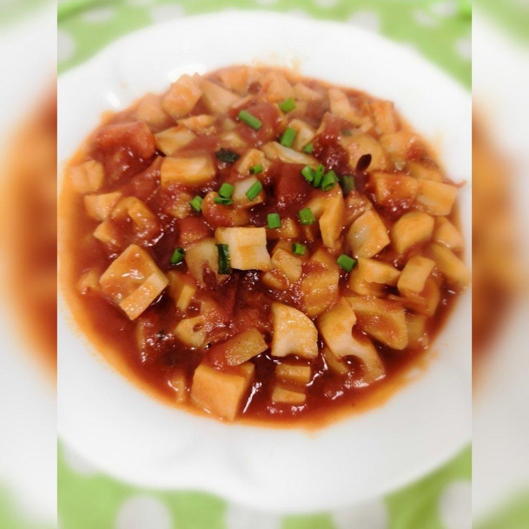 茄汁藕丁