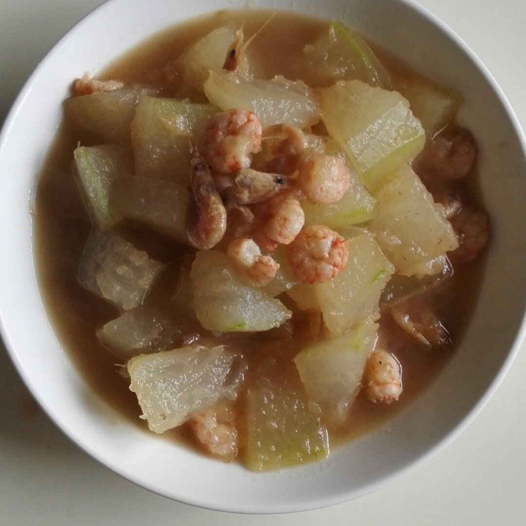 虾仁烧冬瓜