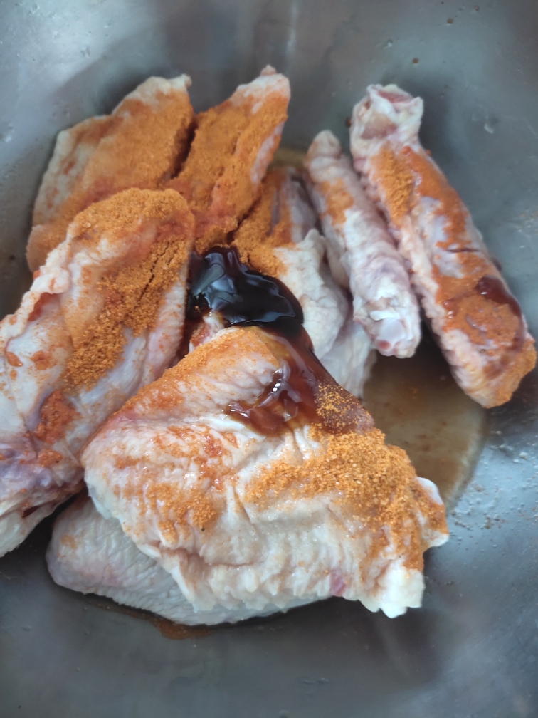 奥尔良烤鸡翅🌻烤箱版的做法 步骤1