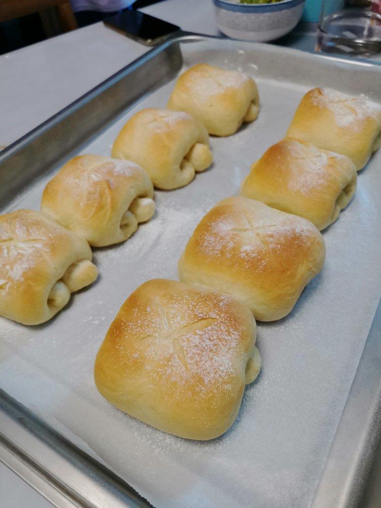 牛奶面包卷 北鼎烤箱食谱