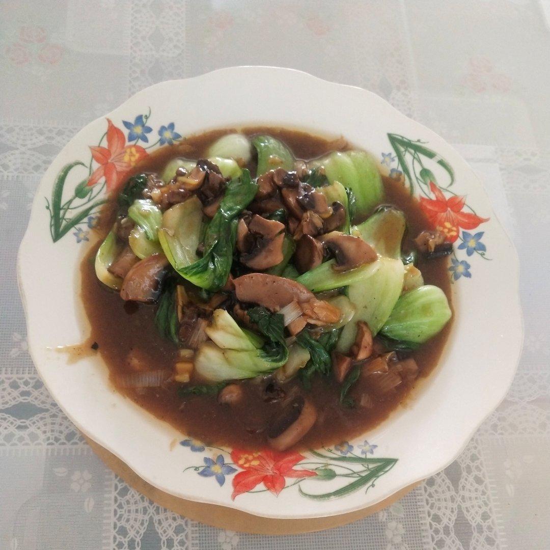 蚝油香菇小油菜