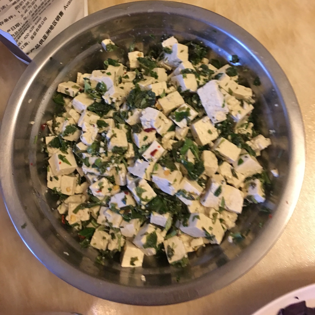 香椿拌豆腐