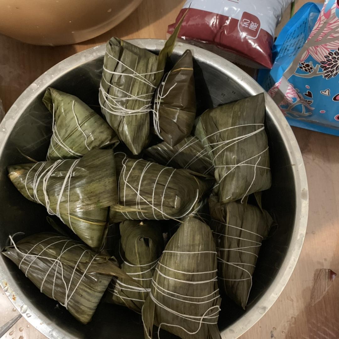 四角长粽子的包法（有视频）