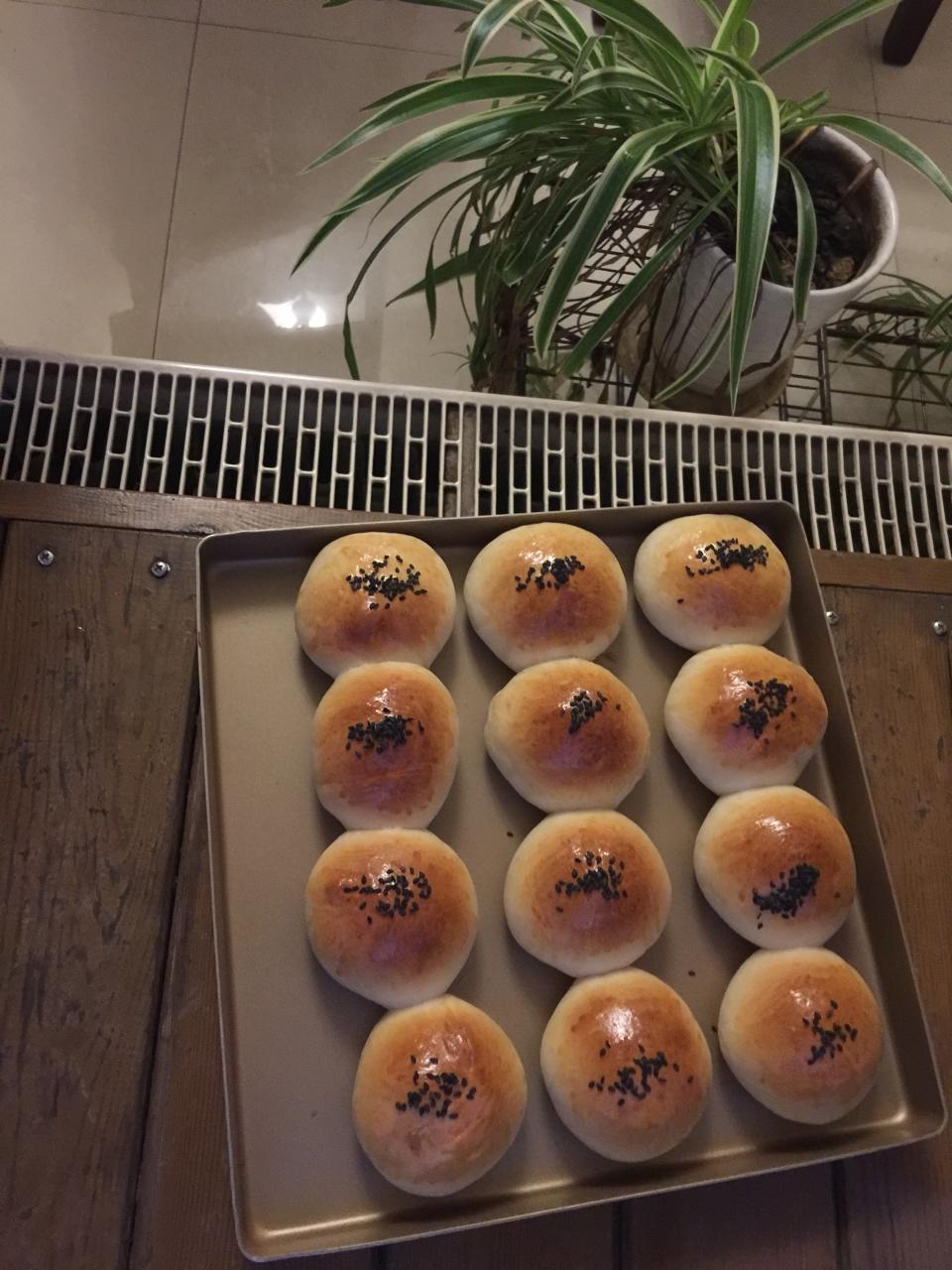 红豆沙面包