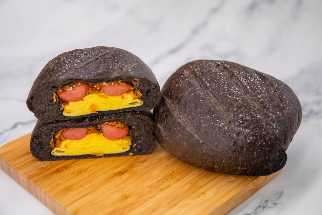 烤肠肉松厚蛋烧软欧