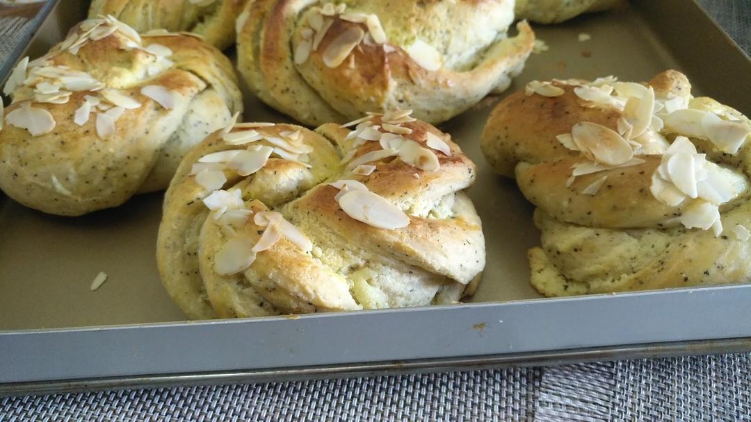 伯爵红茶奶酥面包