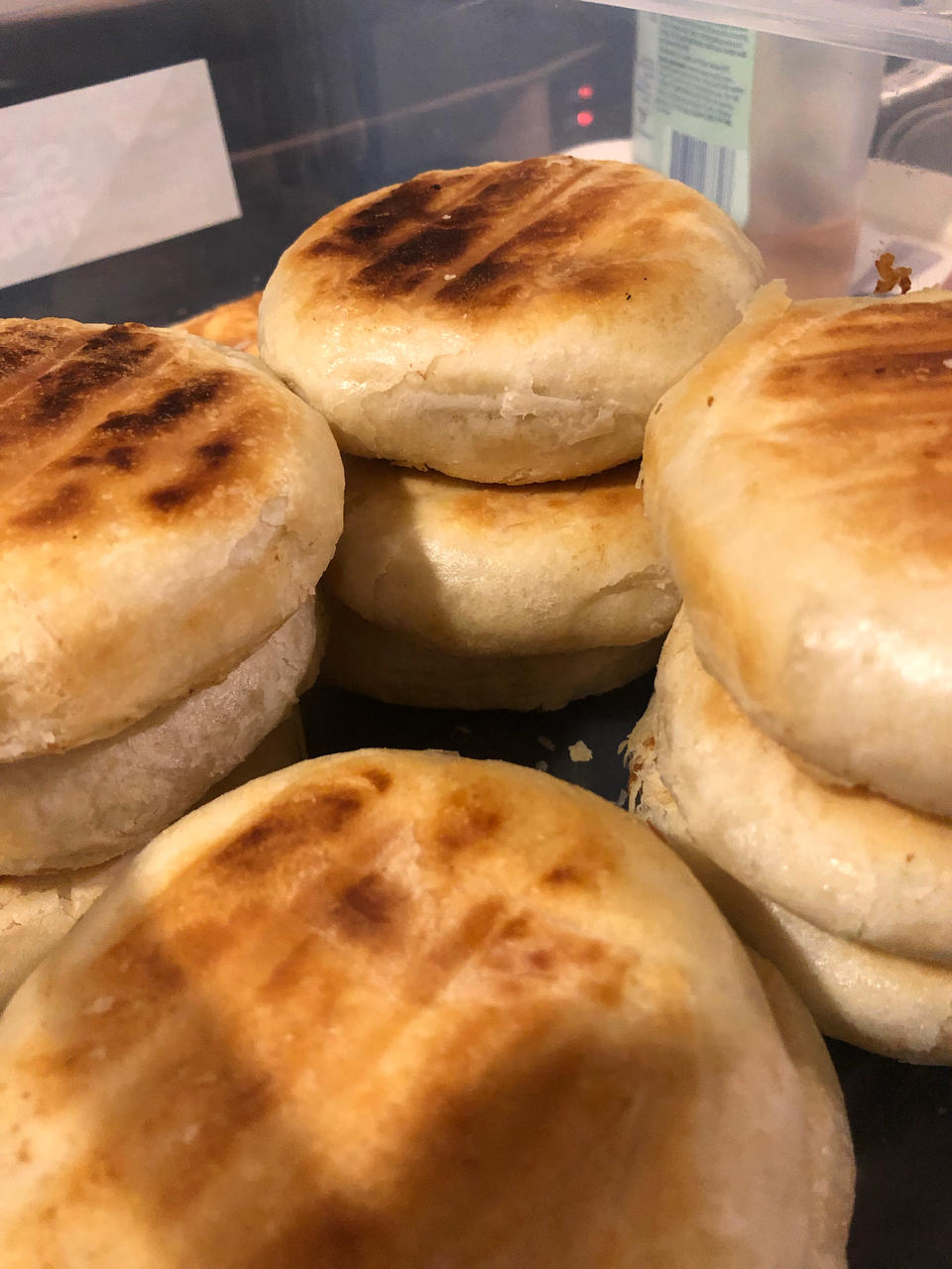 半发面空心糖酥饼